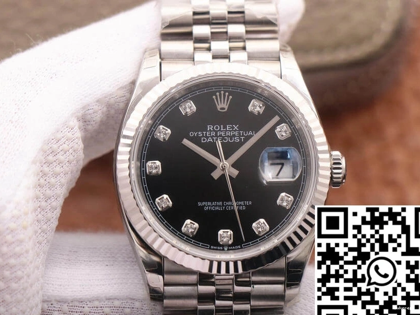Rolex Refined M126234-0027 Diamond-set 914 EW Factory Dial Datejust 0810